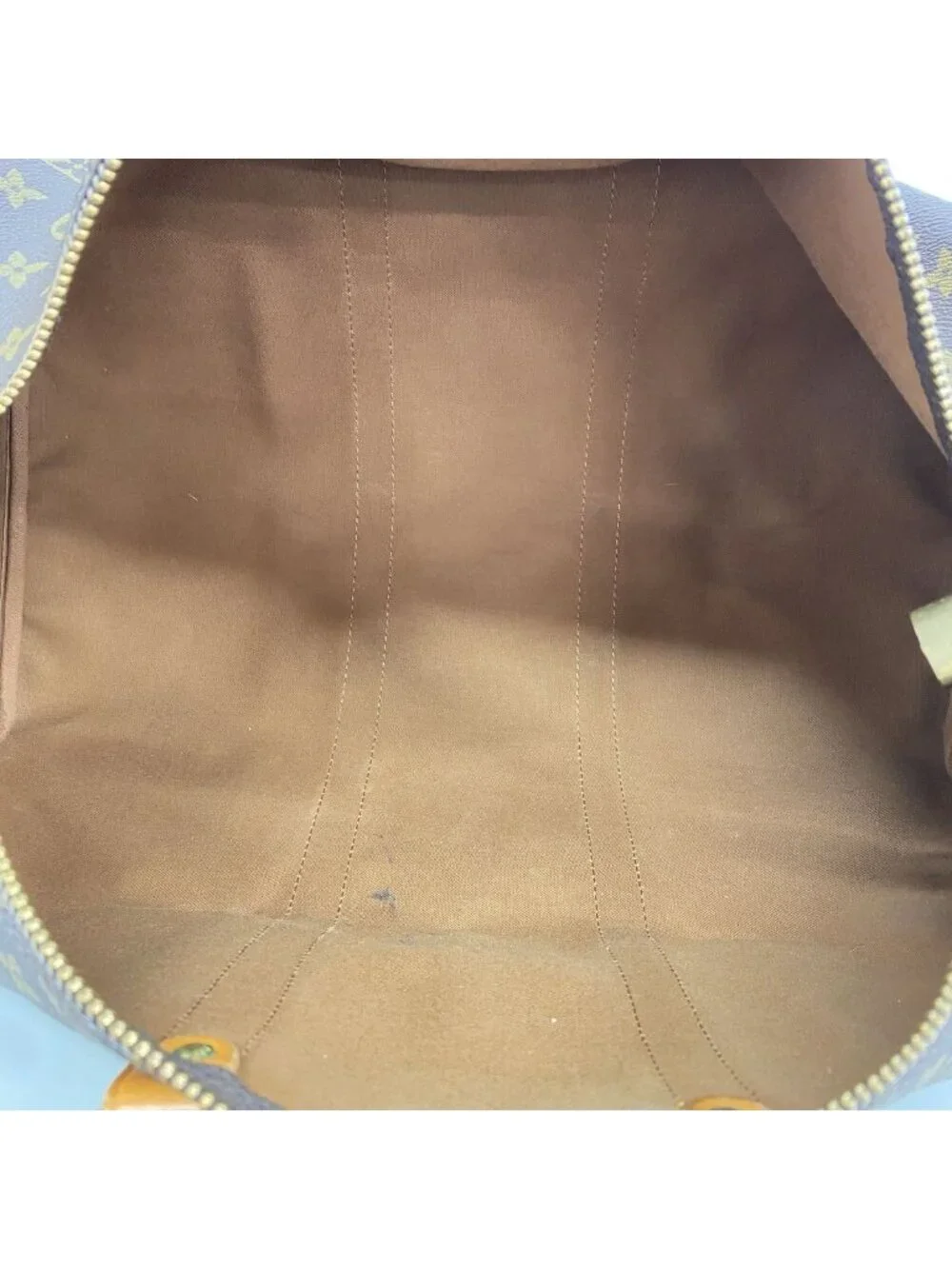 Louis Vuitton Boston Bag Monogram Keepall 45 Brown